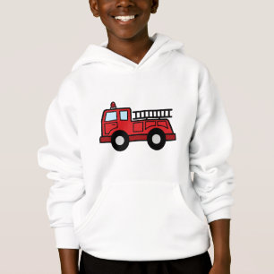 Desenho animado clipart caminhão de bombeiros veíc