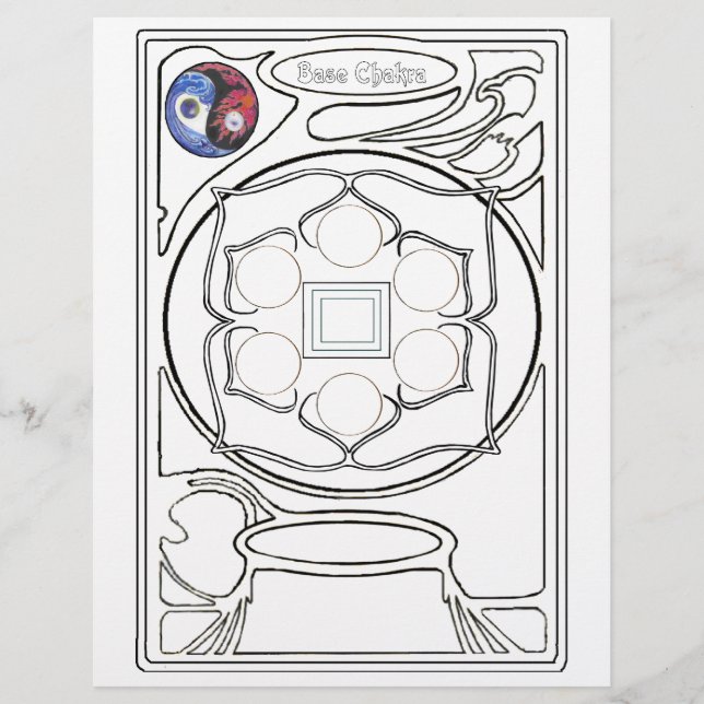 Desenho Base Chakra (Frente)