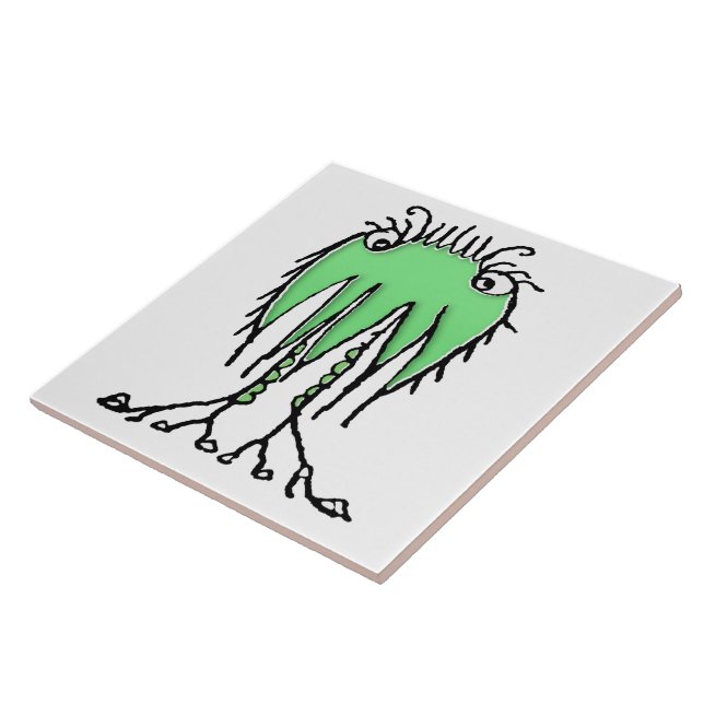 Desenho bonitinho de alienígena (Lateral)