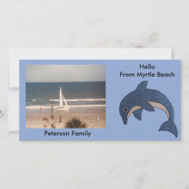 Desenho bonito de golfinhos no oceano azul persona