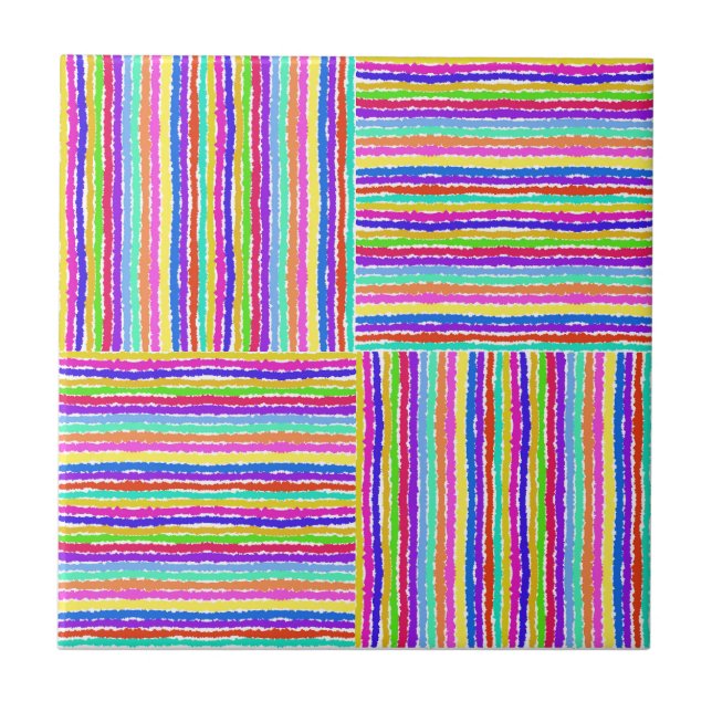 Desenho Colorido Da Mão De Basketweave (Frente)