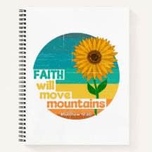 Desenho Cristão Fé Move Montanhas