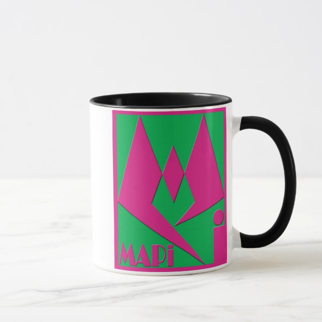 Desenho da Caneca do Logotipo da MAPi 6b (Direita)