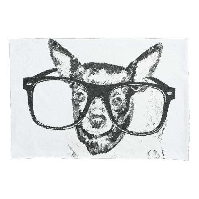Desenho da ilustração do cão da chihuahua (Frente)