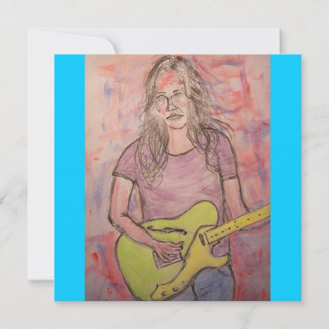 Desenho da Live Music Girl (Frente)