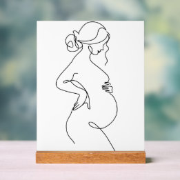 Desenho de Abstrato de Linha Moderno Minimalista