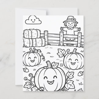 Desenho de Ação de Graças para crianças