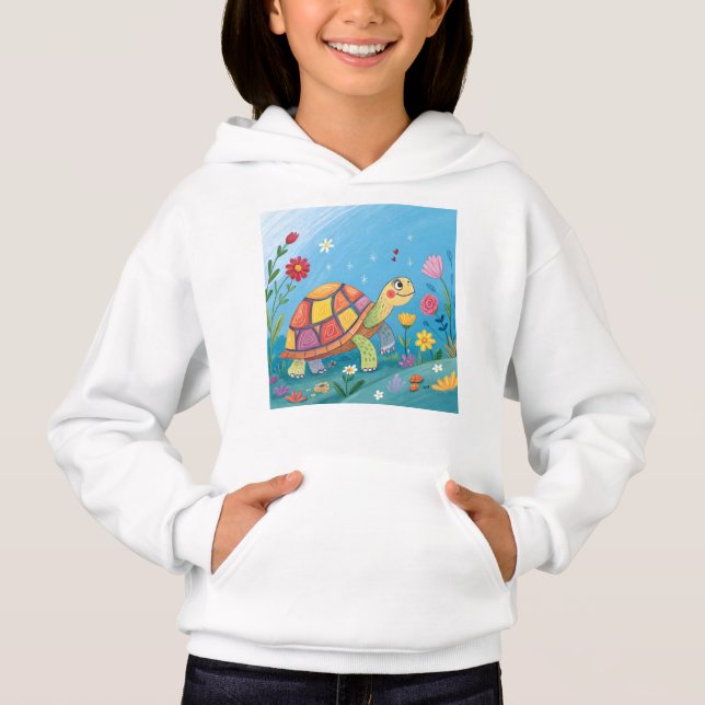 Desenho de Bebê Tartaruga (Frente)