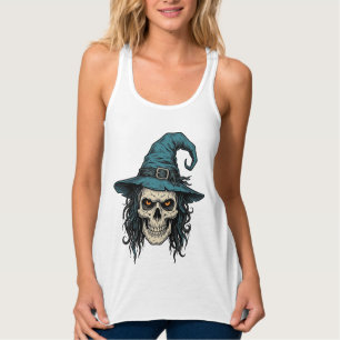 Desenho de Camisa Vetorial de Halloween de Caveira