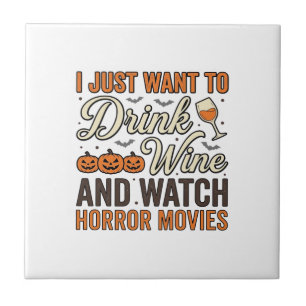 Desenho de Camisa Vintage de Filmes de Terror do V