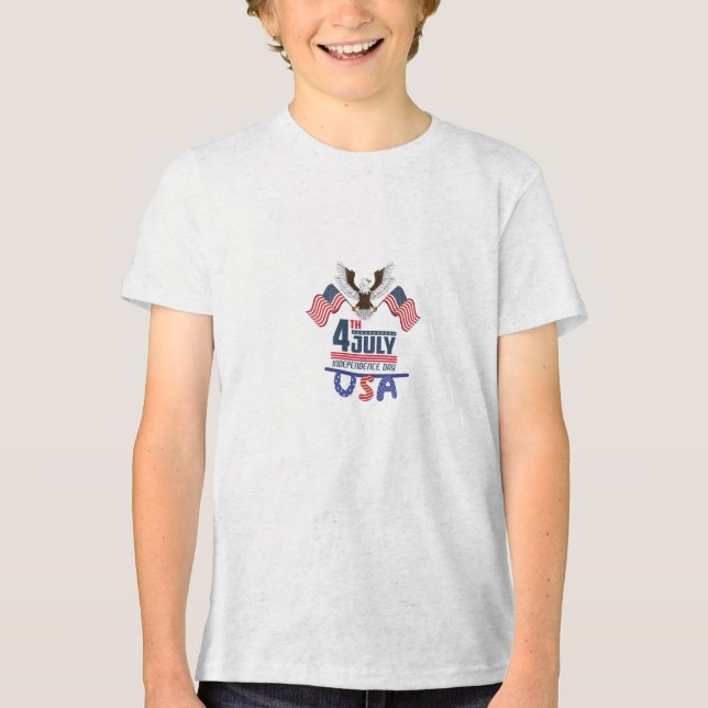 desenho de camiseta de 4 de julho (Frente)