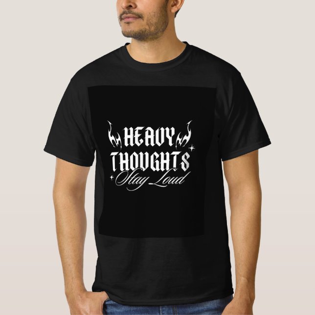 desenho de camiseta de ficar alto (Frente)