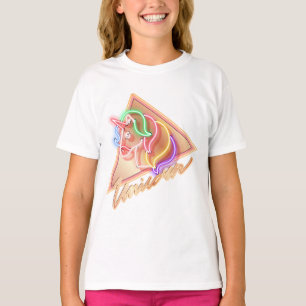 desenho de camiseta de unicórnio