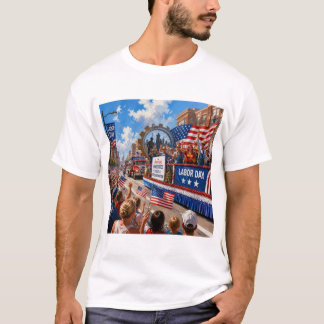 desenho de camiseta do dia do trabalhador