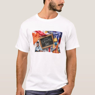 desenho de camiseta do dia do trabalhador