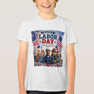 desenho de camiseta do feliz dia do trabalhador