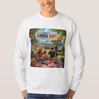 desenho de camiseta do feliz dia do trabalho
