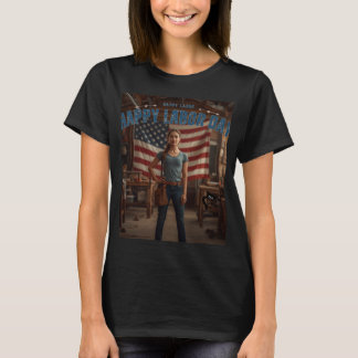 desenho de camiseta do feliz dia do trabalho
