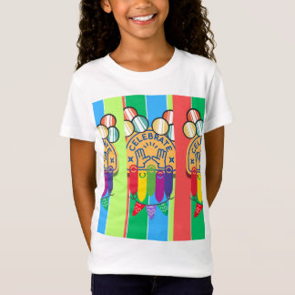 Desenho de camiseta infantil manga curta