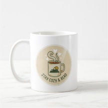 desenho de caneca de café