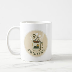 desenho de caneca de café