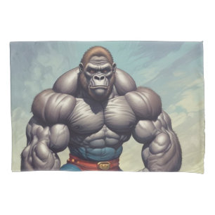 Desenho de Cartoons de Pop de Gorilla Bodybuilder