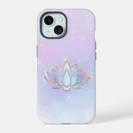 desenho de flor de lótus azul roxo