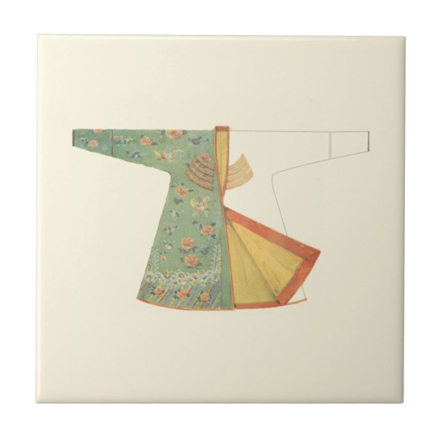 Desenho de Kimono semiacabado (Frente)