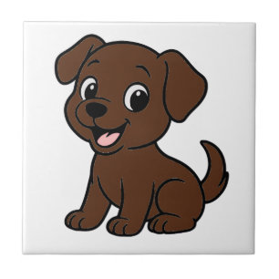 Desenho de Lab Chocolate