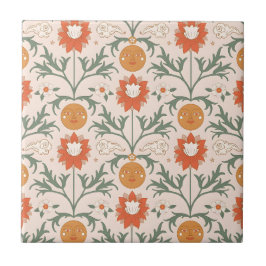 Desenho de padrão contínuo de explosão solar flora