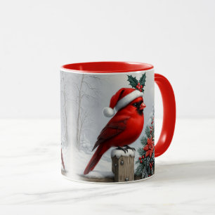 Desenho de Sublimação de Caneca de Natal com Cardi