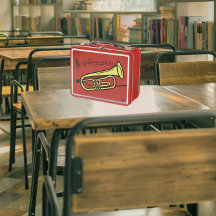 Desenho de trompete de Funcionarios musical girado