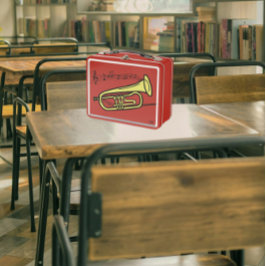 Desenho de trompete de Funcionarios musical girado