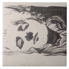 Desenho de uma mulher de "Ver Sacrum" (Moser)