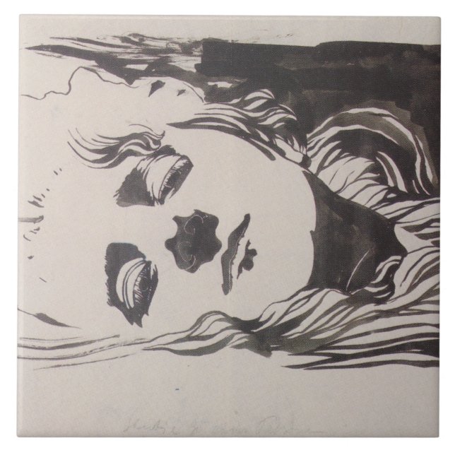 Desenho de uma mulher de "Ver Sacrum" (Moser) (Frente)