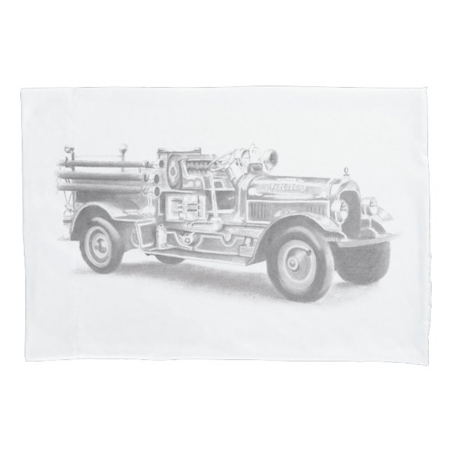 desenho do vintage Firecaminhão (Frente)