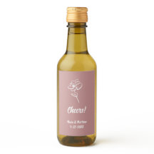 Desenho Floral Clássico e Elegante Dusty Rosa