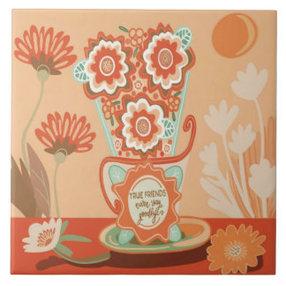 Desenho Floral Em Estilo Único