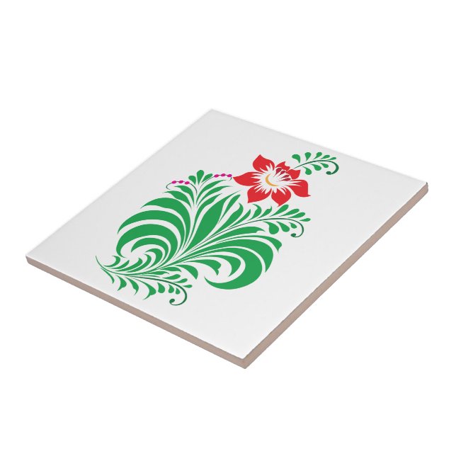 Desenho Floral Ornamental – Elegante (Lateral)