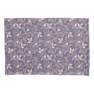 Desenho Floral Vintage com Videiras Giratórias