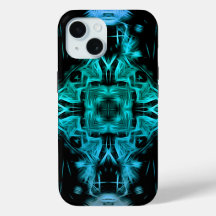Desenho Fractal de Plasma Elétrico Futurista