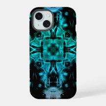 Desenho Fractal de Plasma Elétrico Futurista