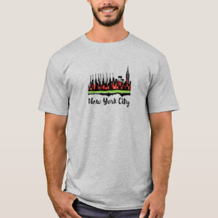 Desenho/ilustração da camiseta Nova Iorque