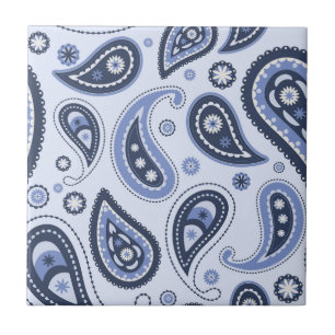 Desenho Intrincado de Estampa Floral Paisley