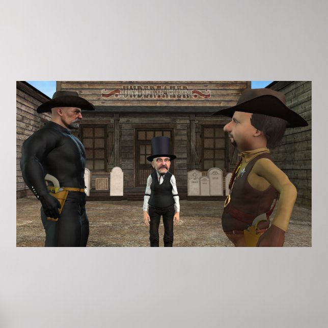 Desenho mais perto do final - Poster grande (Frente)