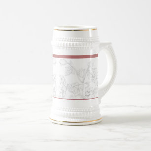 Desenho Mughal em um Stein