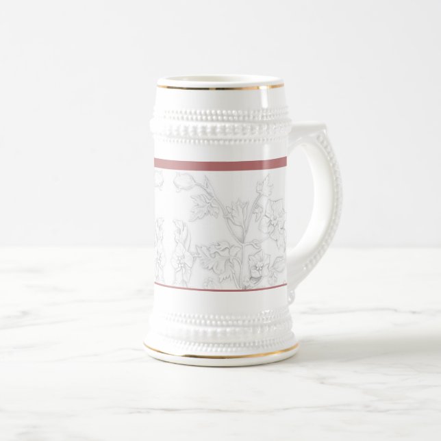 Desenho Mughal em um Stein (Frente Esquerda)