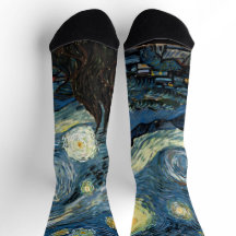 Desenho Noite Estrelada de Van Gogh