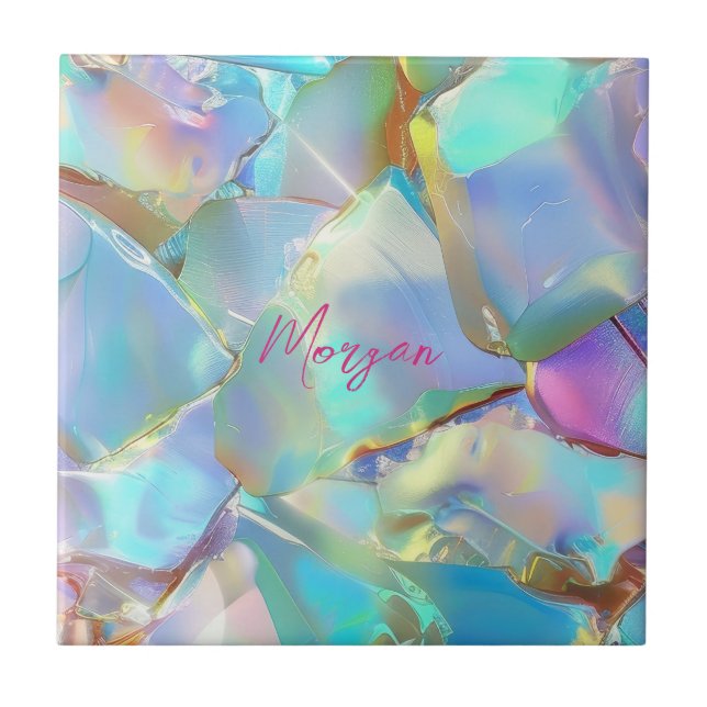 Desenho Opal, Nome do Script ou Iniciais (Frente)