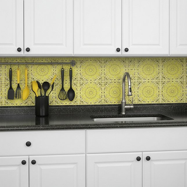 desenho oriental amarelo (Criador carregado)